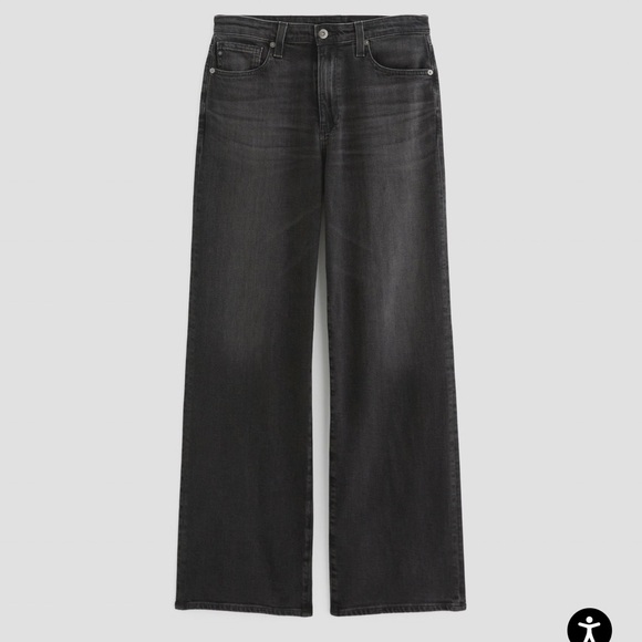 AG Kora high waist, wide leg jeans, sz 32 NWT - Picture 1 of 10